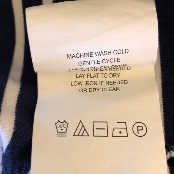 Jessica Simpson striped maternity body con dress - Picture 6 of 6